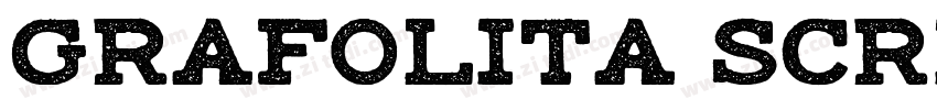 Grafolita Script Bol字体转换